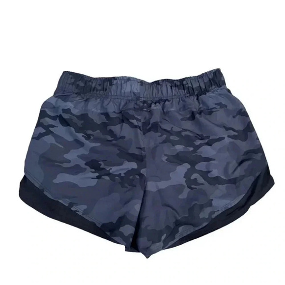 Athletic Works Women’s Grey Black Camo High Rise Pull-On Shorts SZ M # 1148 - Picture 3 of 11